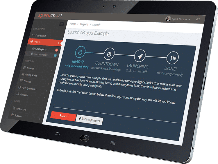 Spark Chart Survey Software