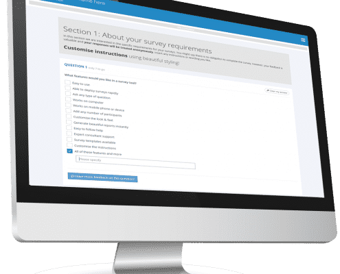 Spark Chart Survey Software