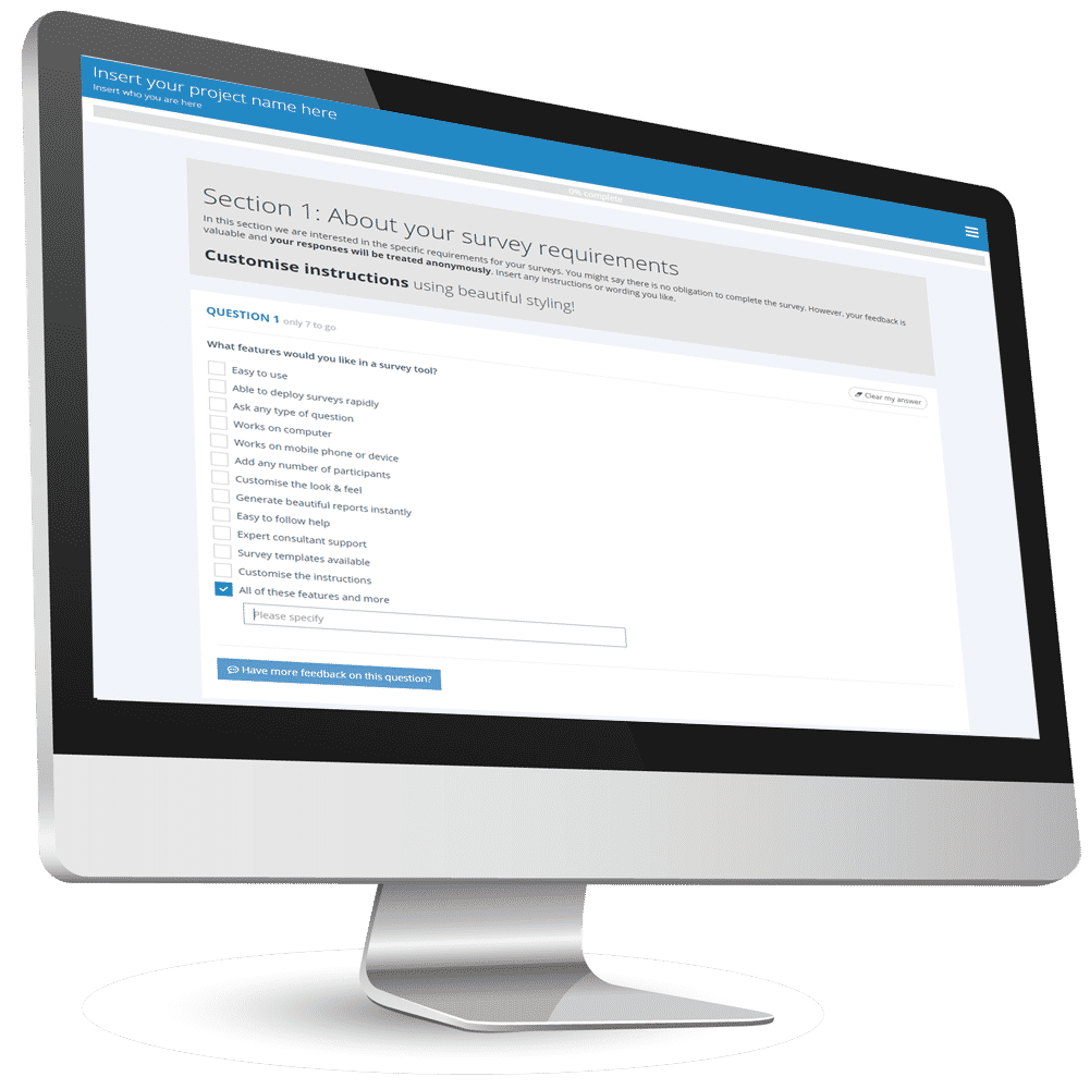 Spark Chart Survey Software