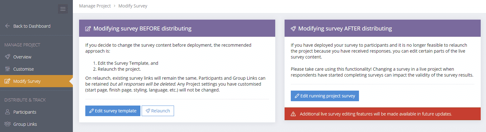 Survey Chart Template